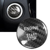 Mercedes A B C E GLE GLC CLA Carbon Fiber Engine Start Stop Button Cover