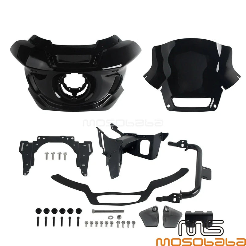 Harley Softail Low Rider S FXLRS Front Headlamp Fairing w/Windshield (2018-2023)