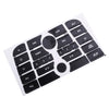 Opel Astra J Car Radio Stereo Button Repair Decal Set (2010-2015)