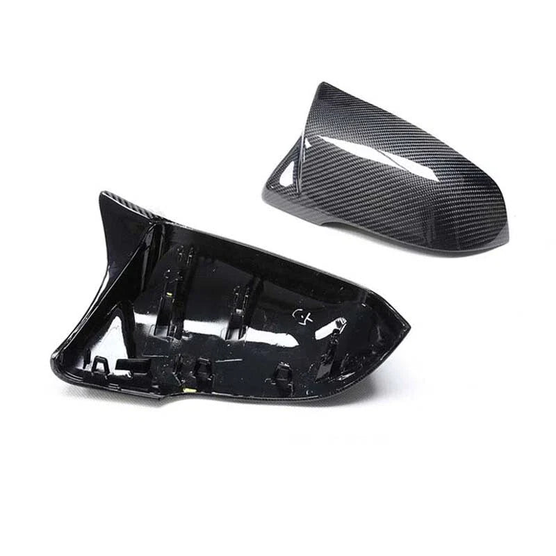 Toyota Supra A90 2020+ Real Carbon Fiber Side Mirror Shell Cover Cap Replace