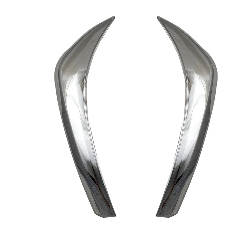 Toyota Land Cruiser LC200 Chrome Front Headlight Eyelid Covers (2012-2015)