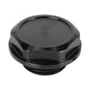 Toyota Black Aluminum Gas Oil Filler Plug Cover