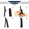 Audi A1 (2010-2020) Black Rear Wiper Blade Arm Set 2 x 350mm