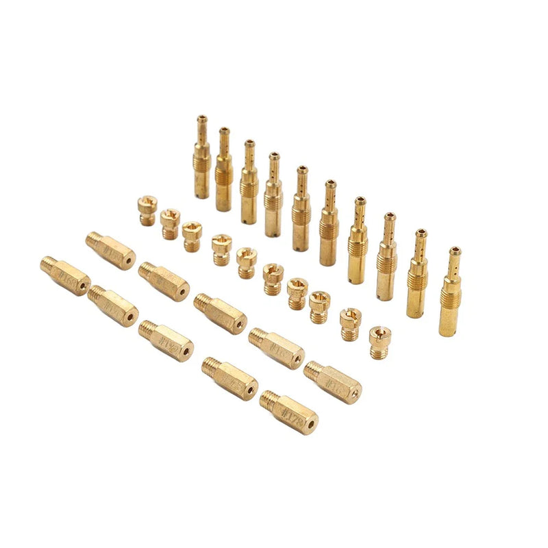 PWK CVK 20 x Carburetor Main Jets & 10 x Slow Pilot Jets