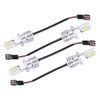Fog DRL Daytime Lights - Super Bright 4 x H3 2 SMD Bulbs (Fits Various)