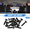 Ford Mustang (2005-2012) Black 15 Pcs Canopy Seal Buckle Clips