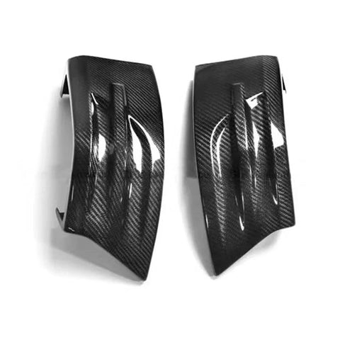 Hyundai Veloster Turbo 11-17 Carbon Fiber Rear Bumper Side Lip Splitter Trim