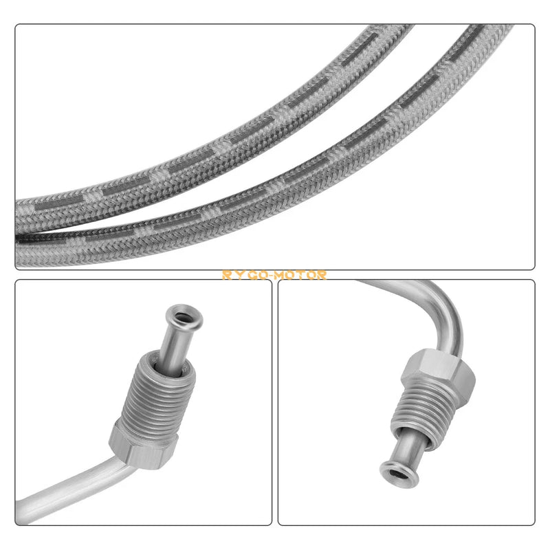 Polaris Ranger 500 4x4 / 6x6 Rear Brake Hose Lines & Fitting Cross (2000–2004)