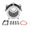 Harley Dyna Street Bob Electra Glide Air Cleaner Intake Filter Chrome Red (2006-2023)