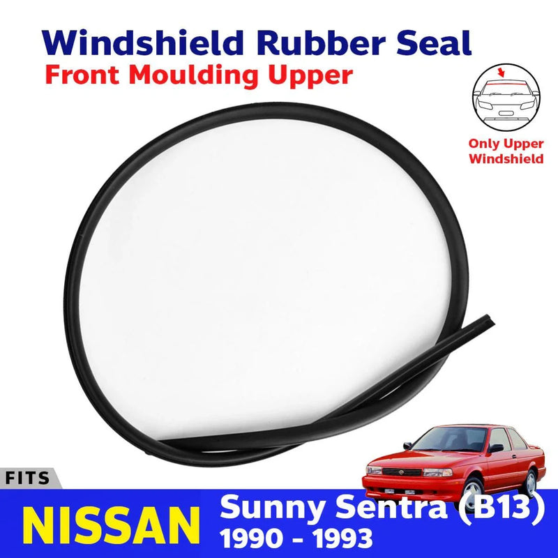 Front Windshield Upper Molding Rubber Fits Nissan Sunny Sentra B13 SED 90-93 D12