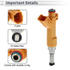 TOYOTA Camry Fuel Injector 1pc