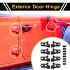 Jeep Wrangler JL Door Handle Hinge Cover Trim (2018-2023)