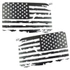 Jeep Wrangler JL Rear Window USA Flag Vinyl Decal (2018-2023)