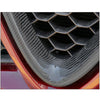 17-18 Alfa Romeo Stelvio Carbon Fiber Front Air Vent Bumper Grille Cover Fit