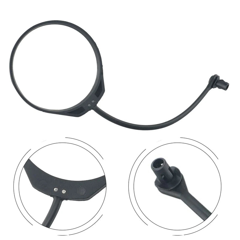 Car Inner Cap Cord Rope Cable Strap Tether Black Rubber