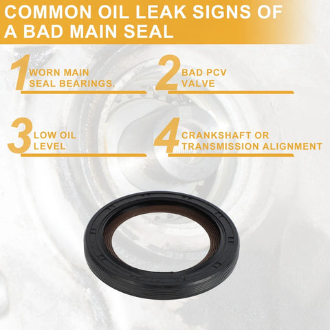 Chevrolet Silverado 1 Pc Front Crankshaft Oil Seal (1999-2019)