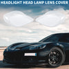 Chevrolet Corvette C6 Front Left Right Headlight Lens Cover (2005 - 2013)