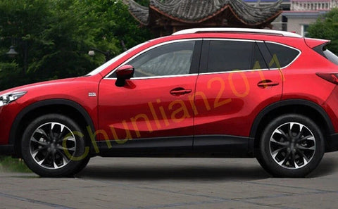 2012-2015 Mazda CX-5 Complete Steel Door Window Trim Cover (2012-2015)