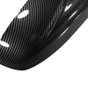 BMW E70 E71 E72 Carbon Fiber Pattern Rear View Mirror Covers Cap Pair