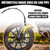 Motorcycles Brake Hose Set / 40cm / Universal Hydraulic Brake Oil Hose