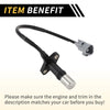 Toyota Tacoma (1995-2004) 1 Pc Black Crankshaft Position Sensor
