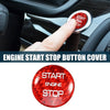 Land Rover Red Engine Start Stop Button Cover