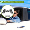 Chevy Cruze Carbon Fiber Black 10 x Pillar Window Trim (2011 - 2015)