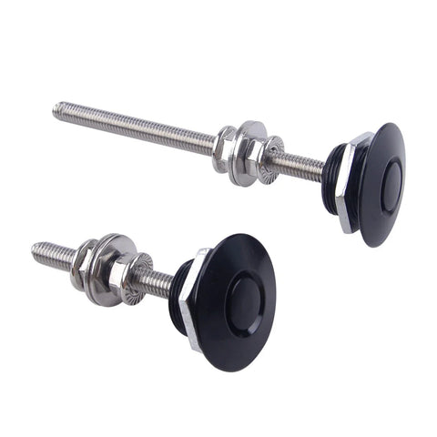 Universal Motorsport Hood Holder 2 x Push Button Bonnet Lock Set