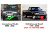Ford Ranger 1998-2002 Rear Splash Guard Mud Flap (1998-2002)