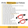Road King Electra Glide Street Glide Road 2 x Spark Plug Wires