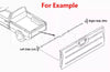 Mitsubishi L200 Animal Tailgate Lock Latch (95-05)