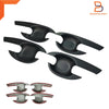 Isuzu D-Max Ute Matte Black 4 Door Handle Cover Insert (2012-2019)