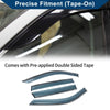 Honda CR-V Side Window Vent Visors Car Window Deflectors (2023-2024)