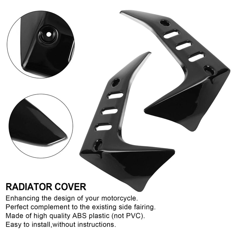 Kawasaki Z750 (2004-2007) Black Radiator Cover