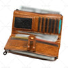 Women - Card Cash Coin Holder Leather Phone Wallet Clutch Purse