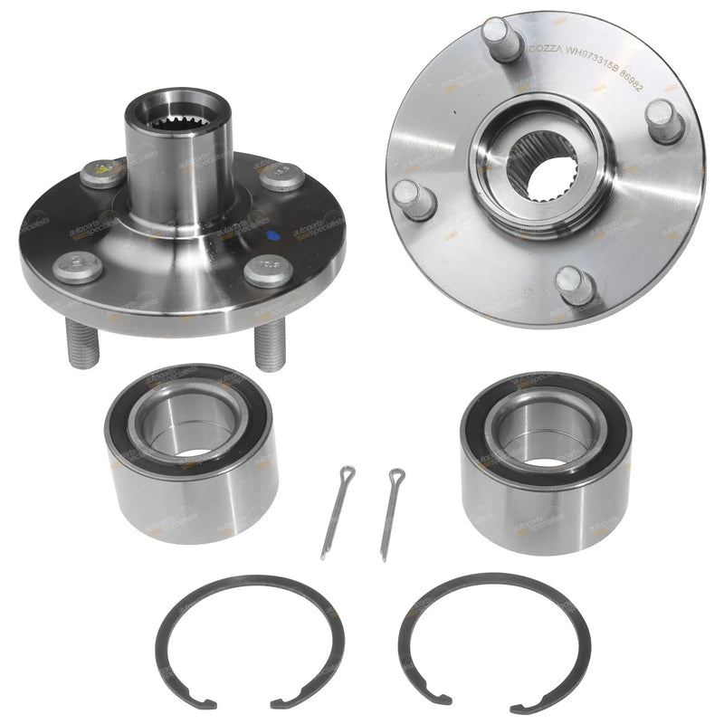 Toyota Corolla 2 x Front Wheel Bearing Hub Kits (2001–2007)