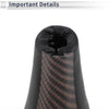 BMW X3 2004-2020 Plastic Shifter Knob Brown / Black 6 Speed Shift Knob