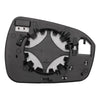 Ford Mondeo Left Side White Heated Mirror Glass (2014-2022)