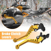 Honda CBR300R Gold Tone Aluminum Alloy 2 x Brake Clutch Levers (2016-2019)