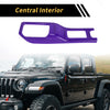 Jeep Wrangler JL JLU 2018-2024 - Purple Trim 4WD Gear Shift Panel Cover