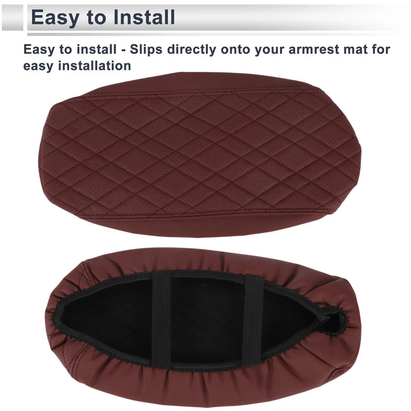BMW X3 (2011-2017) 1 Pc Car Center Console Cover Wine Red