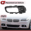 BMW X5 (2007 - 2010) Black 1 Pc Fog Light Grill Front Right