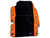 Lamborghini Urus S 2023-2024 with Orange Alcantara Black Floor Mats