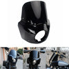 Harley XL883N XL883 XL1200V XLH1200 XLH1100 1x 11'' Black Windshield (2007-2023)