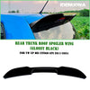 VW Up, SEAT Mii, Skoda Citigo 1x Gloss Black Rear Boot Spoiler Lip (2011-)