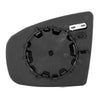 BMW X5 X6 Mirror Glass Heated w/ Backing Plate Passenger RH (2007-2013)