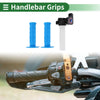 Motorcycle 7/8" 22mm Hand Grips Rubber Sky Blue
