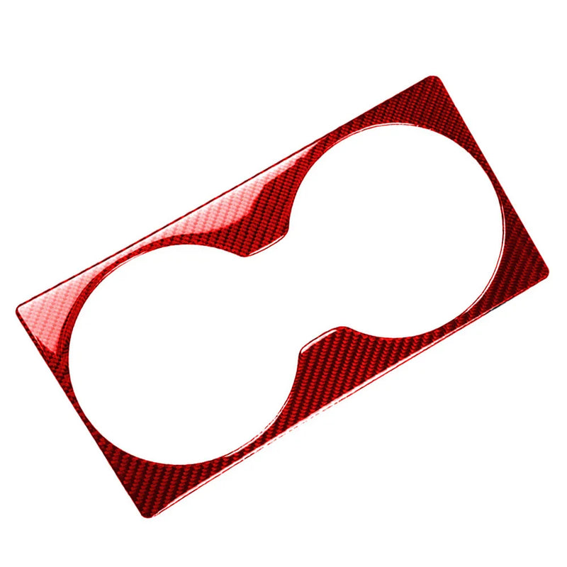 Nissan GTR R35 (2008-2020) Carbon Fiber Red Rear Loudspeaker Frame Cover Trim