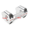 BMW R1200GS LC Adventure CNC Handlebar Riser Clip Adapter (2014-2020)