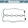 Chevrolet Aveo 1.6L (2004-2008) Black Valve Cover Gaskets